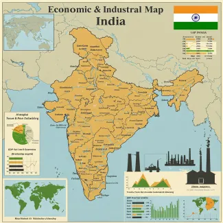 Economic & Industrial Map