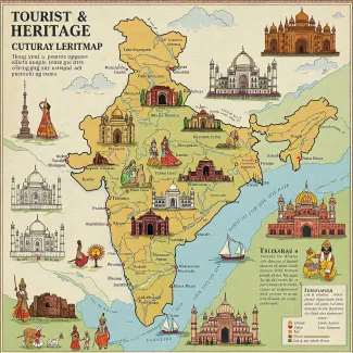 Tourist & Heritage Map